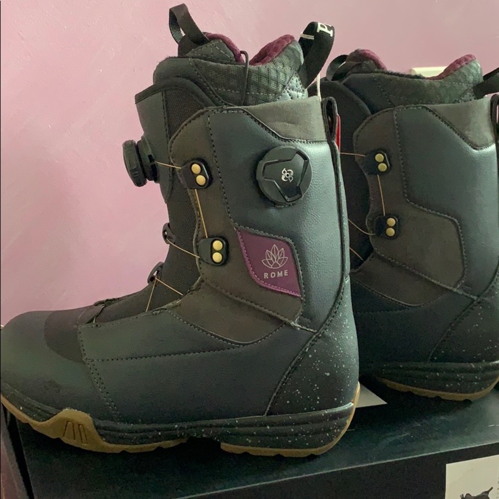 Brand New Rome Memphis Boa Snowboarding Boots